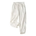 thumbnail image 1 of Mrat Full-Length Trousers Hiking Pants Women Wide Leg Sweatpants High Waisted Pants Jogger Sweat Pants Pants Oversized Pants Fall Fashion 2023 Pants Straight Pants Linen Pants, 1 of 8