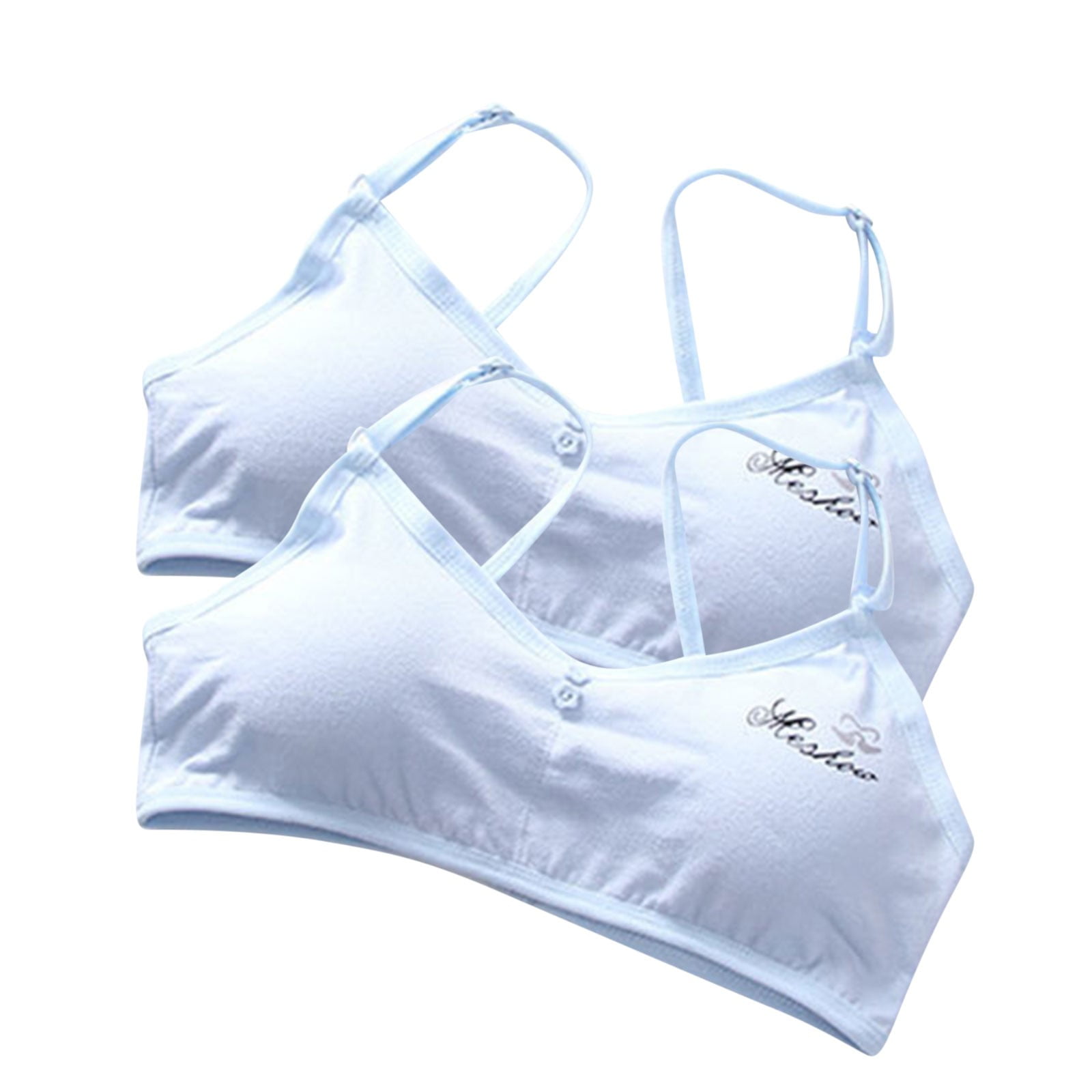 Mrat High Impact Athletic Bra 3pc Girls Bra Comfort Fitting Seamless ...