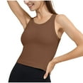 thumbnail image 1 of Mrat High Impact Sports Bras for Women Bras Women Wireless Push-Up Bra Style M-801 Women Size T-Shirt Bra Female V-Neck Hook and Eye Bra Closure Lace Bralette Coffee M, 1 of 4