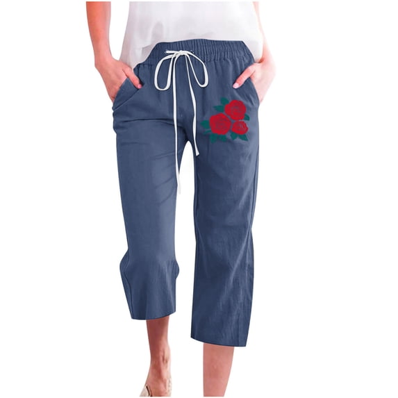 Mrat Linen Casual Summer Pants