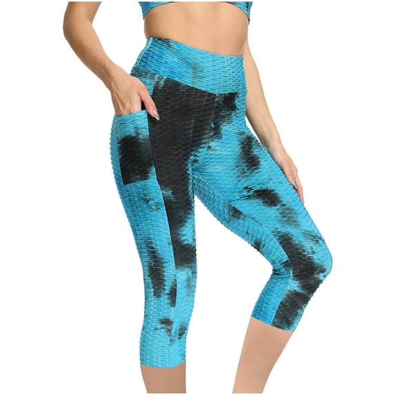 Mrat Linen Pants for Women Workout Leggings Sports Running Motorcycle Pants Snow Pants Pocket Yoga Athletic Pants Light blue_B XL