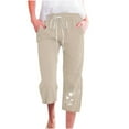 thumbnail image 1 of Mrat Linen Pants for Women,, 1 of 4