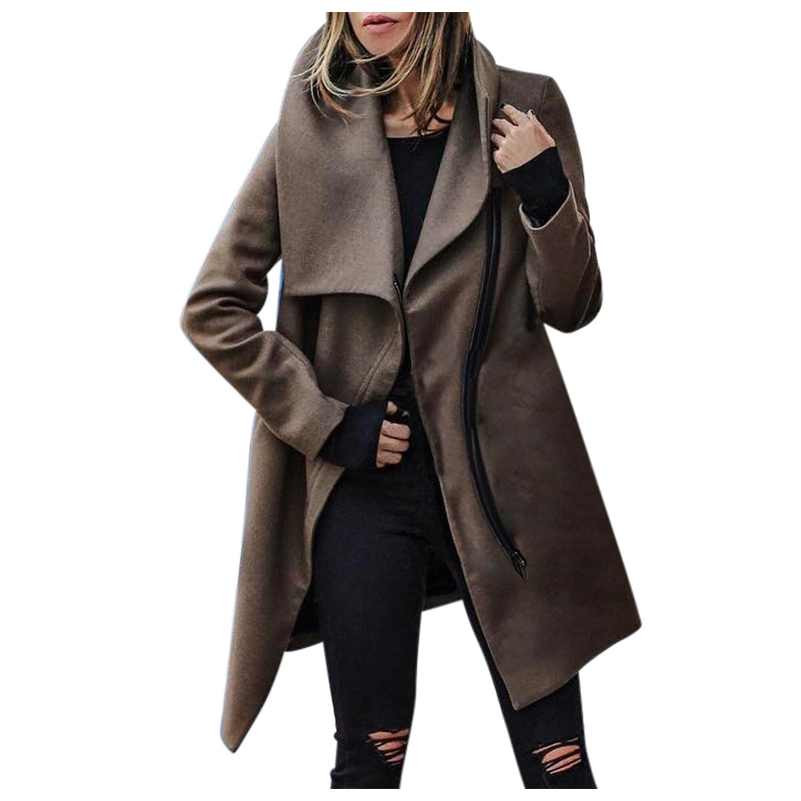 Mrat Sleeveless Hooded Casual Outwear & Jackets Womens Coat Outdoor Ladies  Fashion Padded Vest Zippered Sleeveless Hooded Jacket In Autumn And Winter  Female's Print Sweater Outwear - Walmart.com