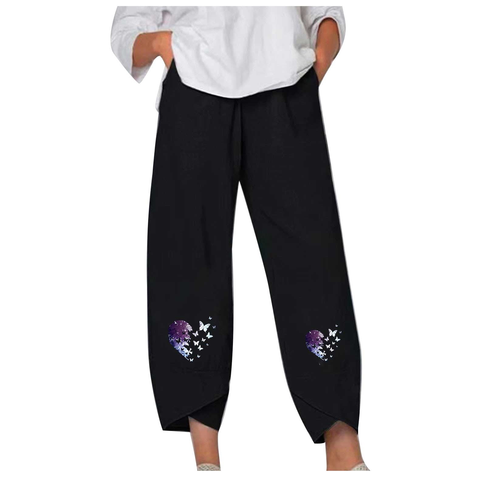 Mrat Long Trousers Fall Pants for Women 2023 High Waisted Trousers Wide