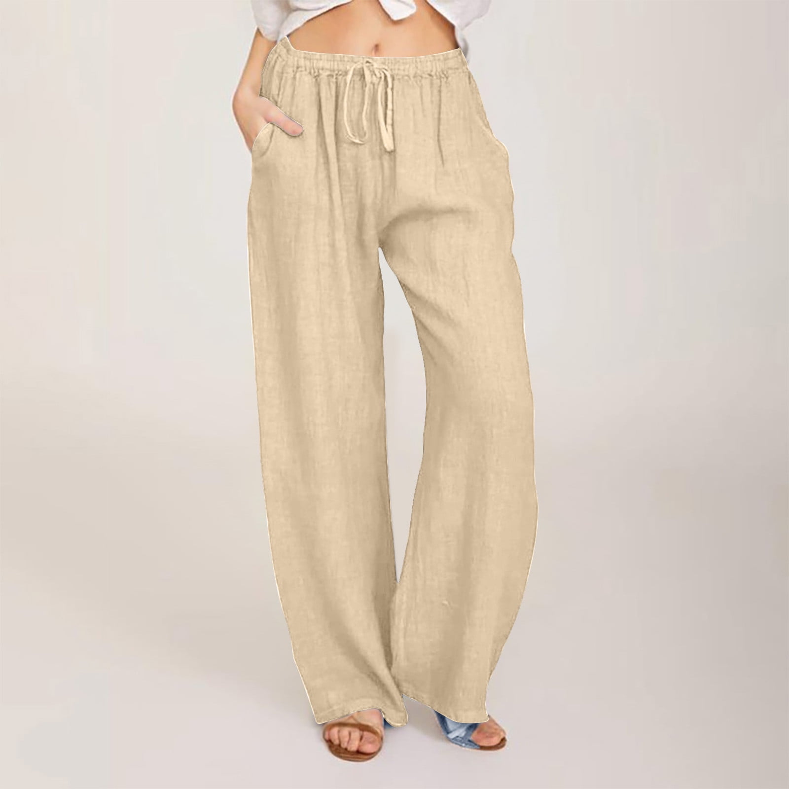 Mrat Long Trousers Linen Pants Loose Pants For Women Fall Women Casual mrat-long-trousers-linen-pants-loose-pants-for-women-fall-women-casual