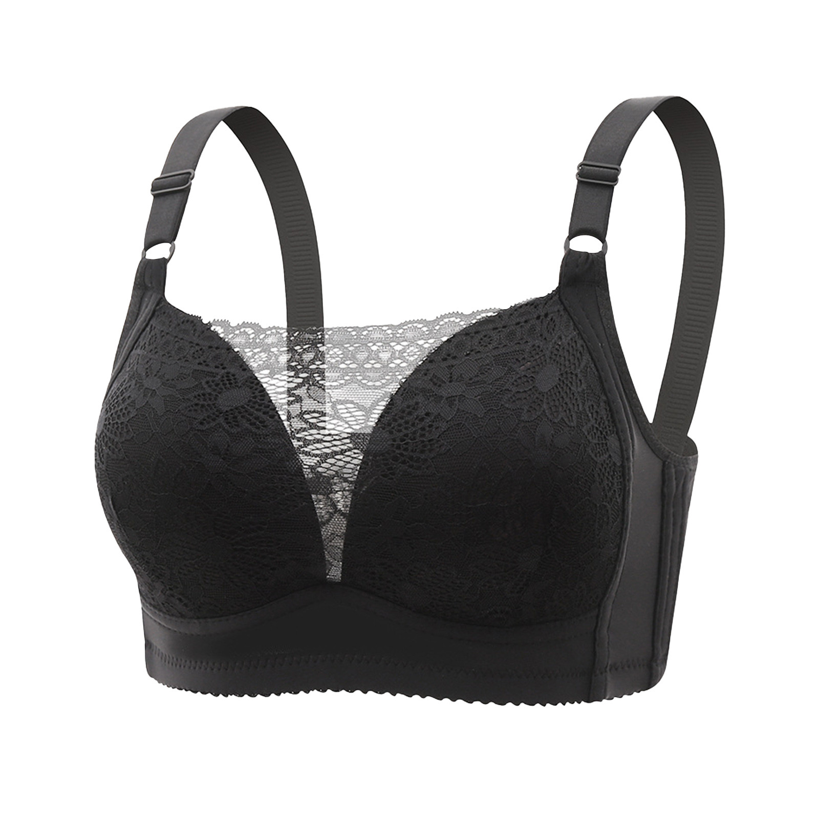 Mrat Non Padded Wireless Bra Woman'S Fashion Plus Size Wire