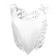 thumbnail image 1 of Mrat Plus Size Tank Tops Women Lace-Up Solid Fishbone Court Vintage Corset Straps Tank Tops Shapewear Linen Tank Tops for Women S-31 White L, 1 of 7