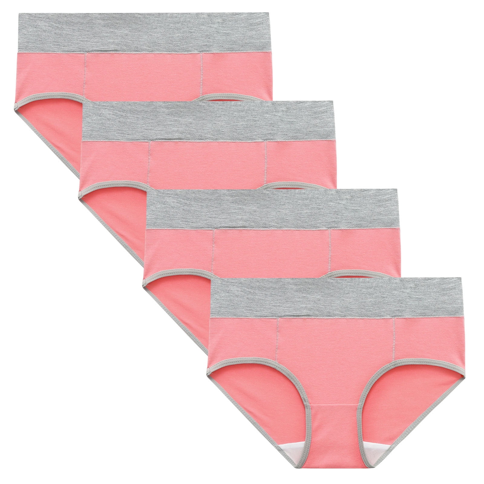 Mrat Seamless Underwear Cotton Panty Soft Breathable Women Solid