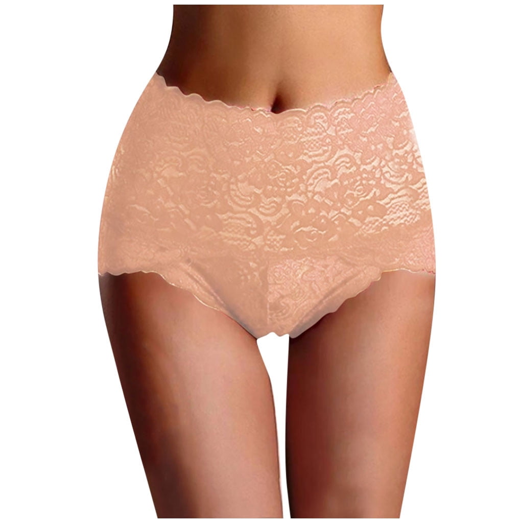 Mrat Seamless Underwear Women Stretch Briefs Mid-high Ladies And