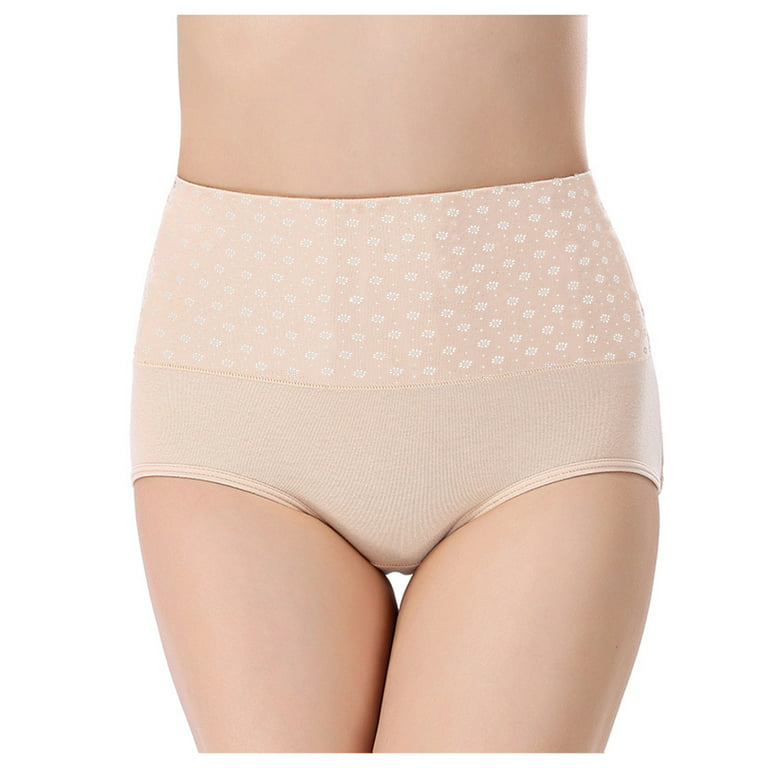 Mrat Seamless Underwear Stretch Cotton Panty Soft Women High Waist