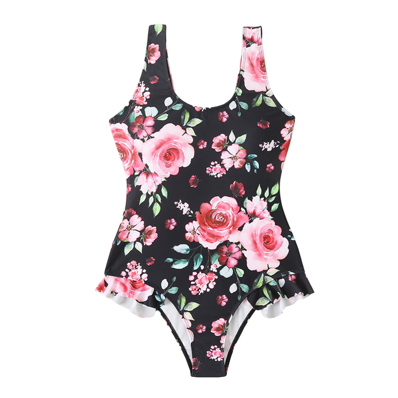 Mrat Shapewear Bathing Suits for Women Summer Ladies Fashion Flower
