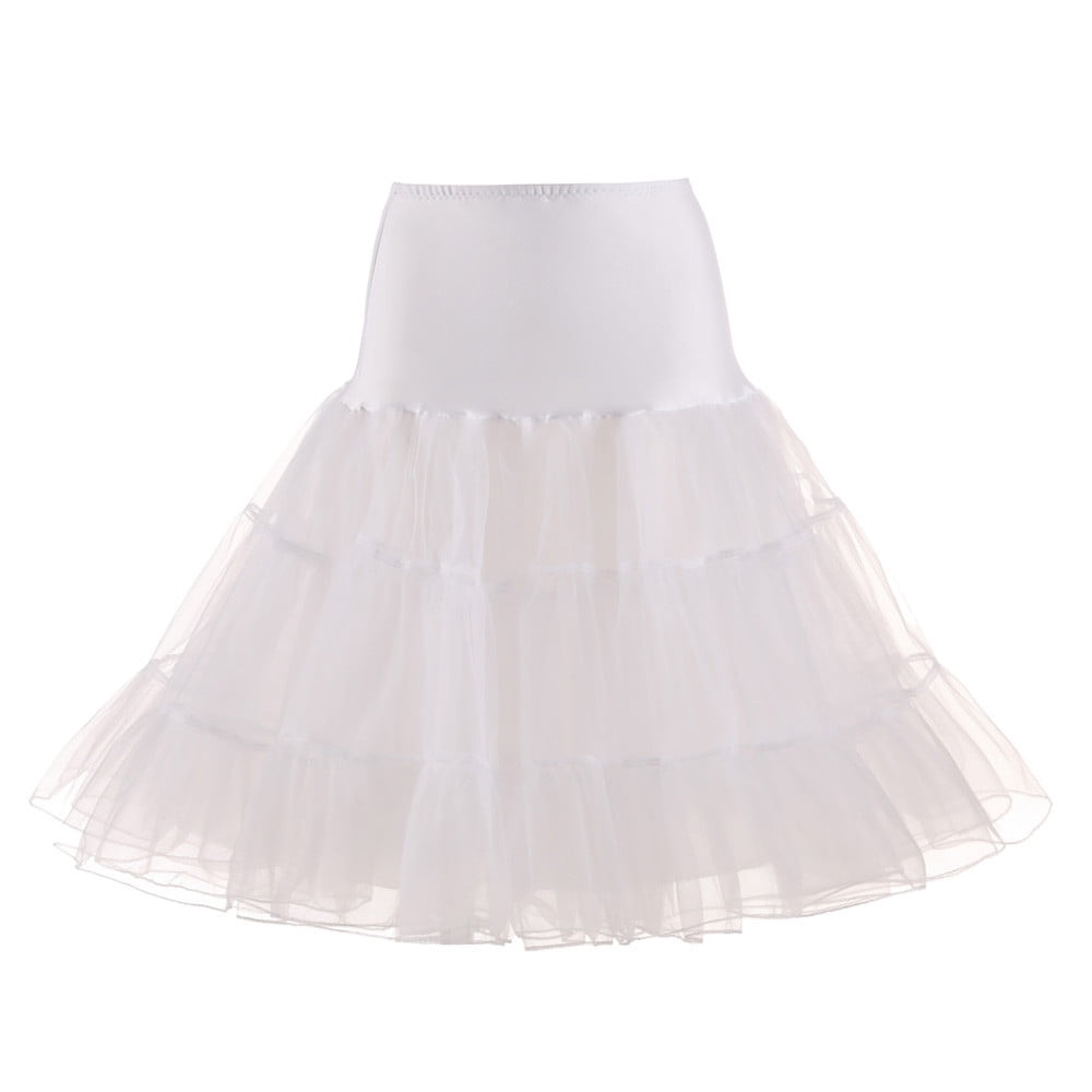 Mid Waist Flared Pleated Skirt