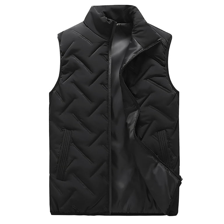 Mrat Sleeveless Hoodless Casual Outwear & Jackets Fleece Lined
