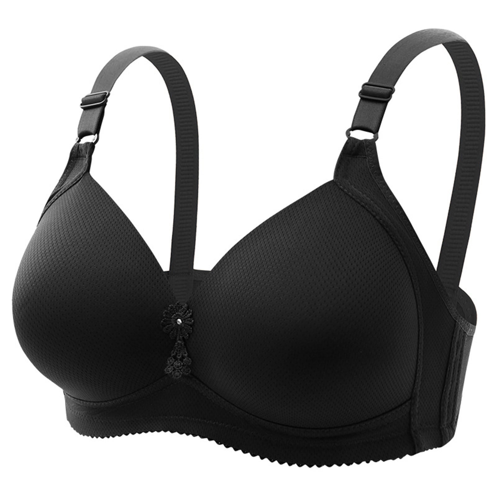 Mrat Wireless Bras for Large Breasted Women Clearance Nursing Bras PushUp Bra Style M682 Women