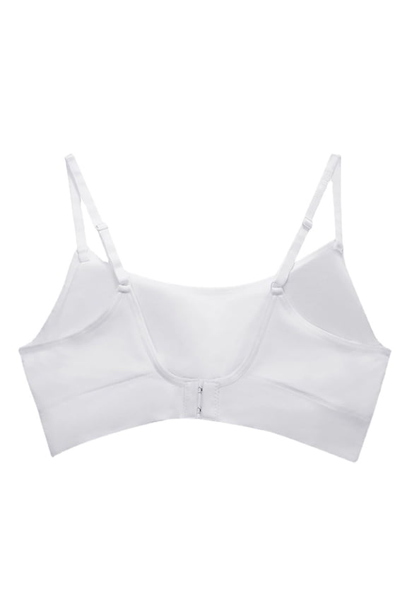 Women Bras Nursing Sleep Bra Women Training Bra Style M-502 Women's Plus Size Wireless Cami Bra Female V-Neck Hook and Eye Bra Closure Lace Bra