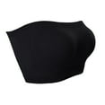 thumbnail image 1 of Mrat Women's Push up Wireless Bra Ladies Traceless Comfortable No Steel Ring Breathable Gathering Bra Woman Underwear Tube Tops S-80 Black 3XL, 1 of 4