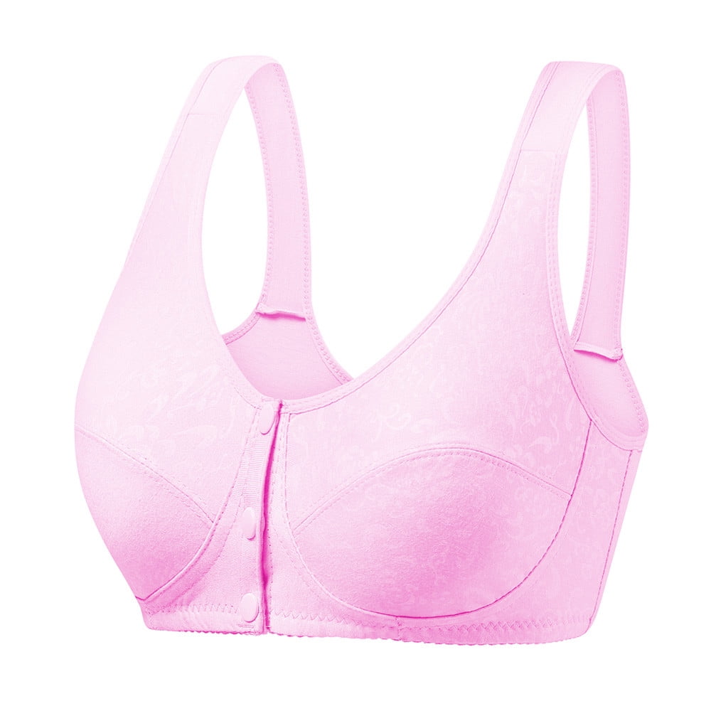 Mrat Womens Bras No Underwire Full Support Clearance Woman's Solid ...