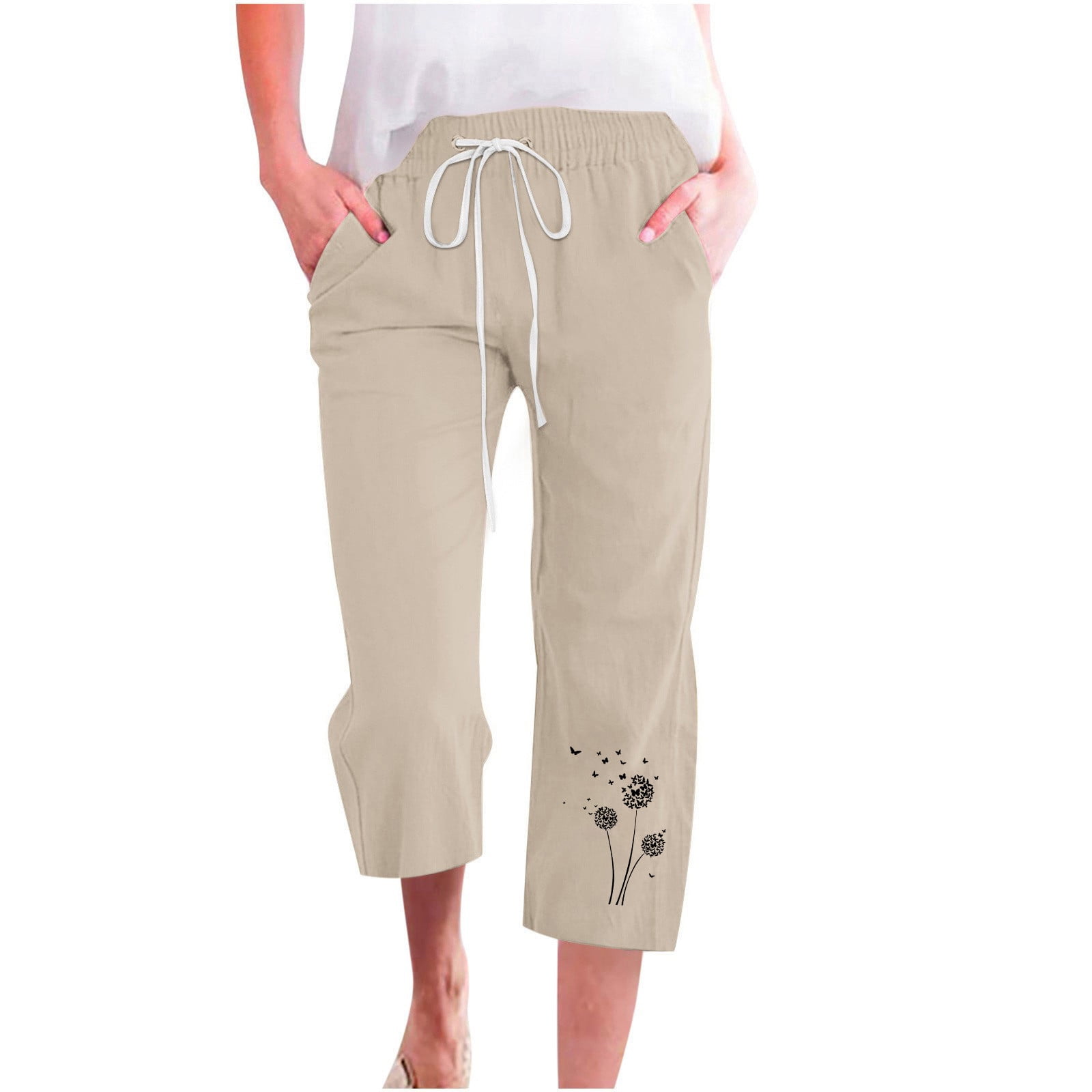 Mrat Womens Fringe Pants
