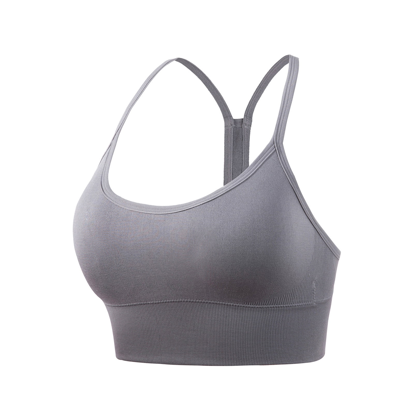 Mrat Yoga Bra Womens Racerback Sports Bra Padded Racerback Tank