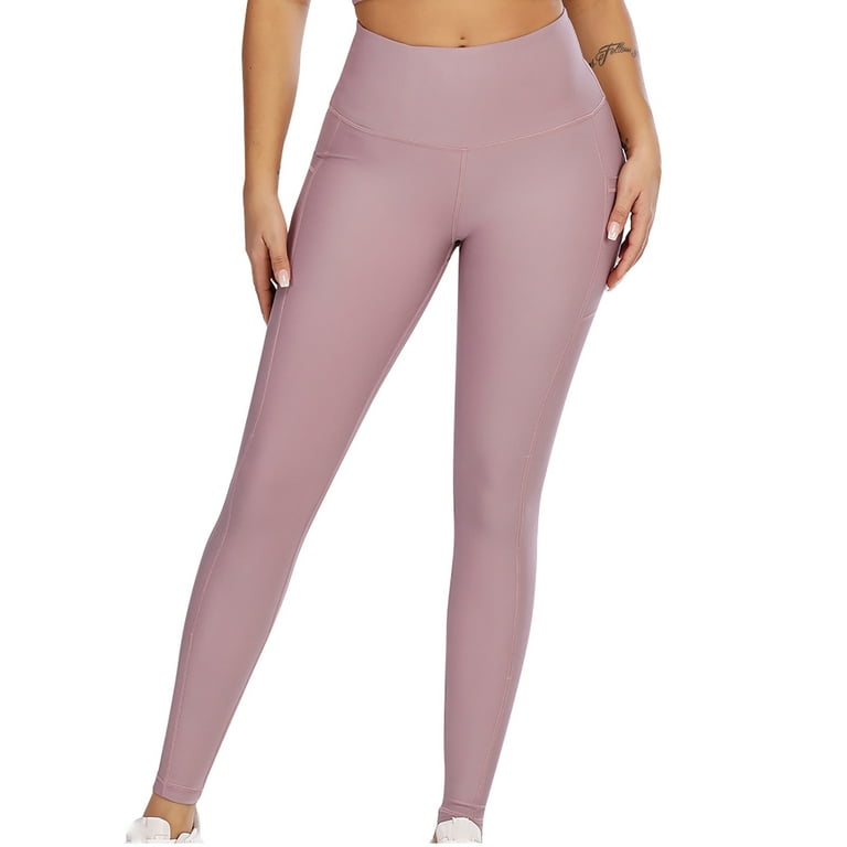 Mrat Yoga Full Length Pants Petite Pants for Work Ladies Fashion Casual  Solid Pocket Leggings Sports Nine-Point Yoga Pants Dress Pants For Female  Business Casual 
