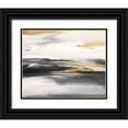 thumbnail image 1 of Mravyan, Valeria 14x12 Black Ornate Wood Framed with Double Matting Museum Art Print Titled - Gold Rush I, 1 of 4