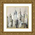 thumbnail image 1 of Mravyan, Valeria 26x26 Gold Ornate Wood Framed with Double Matting Museum Art Print Titled - New York II, 1 of 4