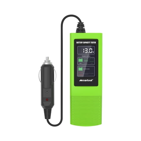 Mrcartool Car Battery Capacity Tester B50 Battery Voltage Display 12V 24V Load Current Status Voltage Monitor for Vehicles Motorcycle