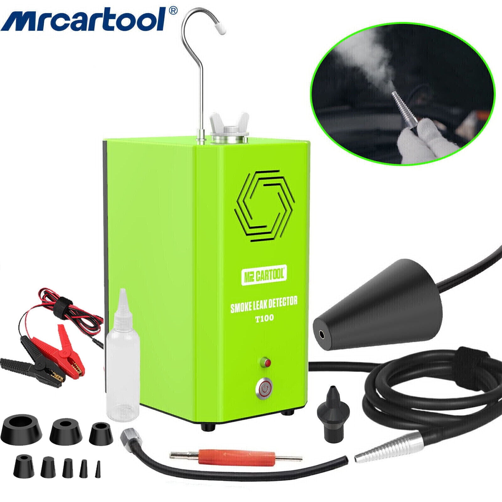 Mrcartool Smoke Machine EVAP Leak Detector Automotive Pipe Diagnostic
