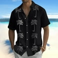 Mrigtriles Beach Shirts for Men Button Down Short Sleeve Casual Fashion