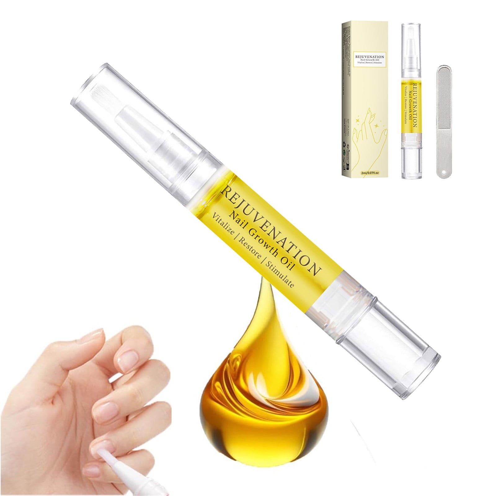 Mrigtriles Brother Cosmetics Nail Growth Oil, Rejuvenation Nail Growth