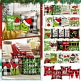 Mrigtriles Christmas Pillow Covers 18x18 inch Set of 1 for Decorations