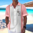 Mrigtriles Mens Short Sleeve Button Down Shirts Big and Tall Casual