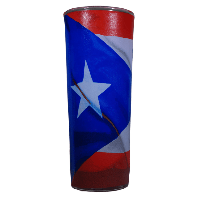 Puerto Rico Car Stickers Mrj Souvenirs Shooter Vidrio Bandera De Puerto Rico - Walmart Business ...