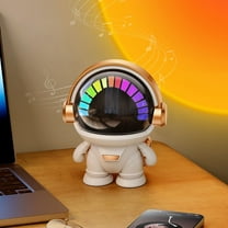 Mrmaere Astronaut-themed Wireless Bluetooth Speaker - Portable Mini Desktop Sound, Outdoor Subwoofer, Bluetooth,Type-C Interface, Card/AUX/USB Playback White