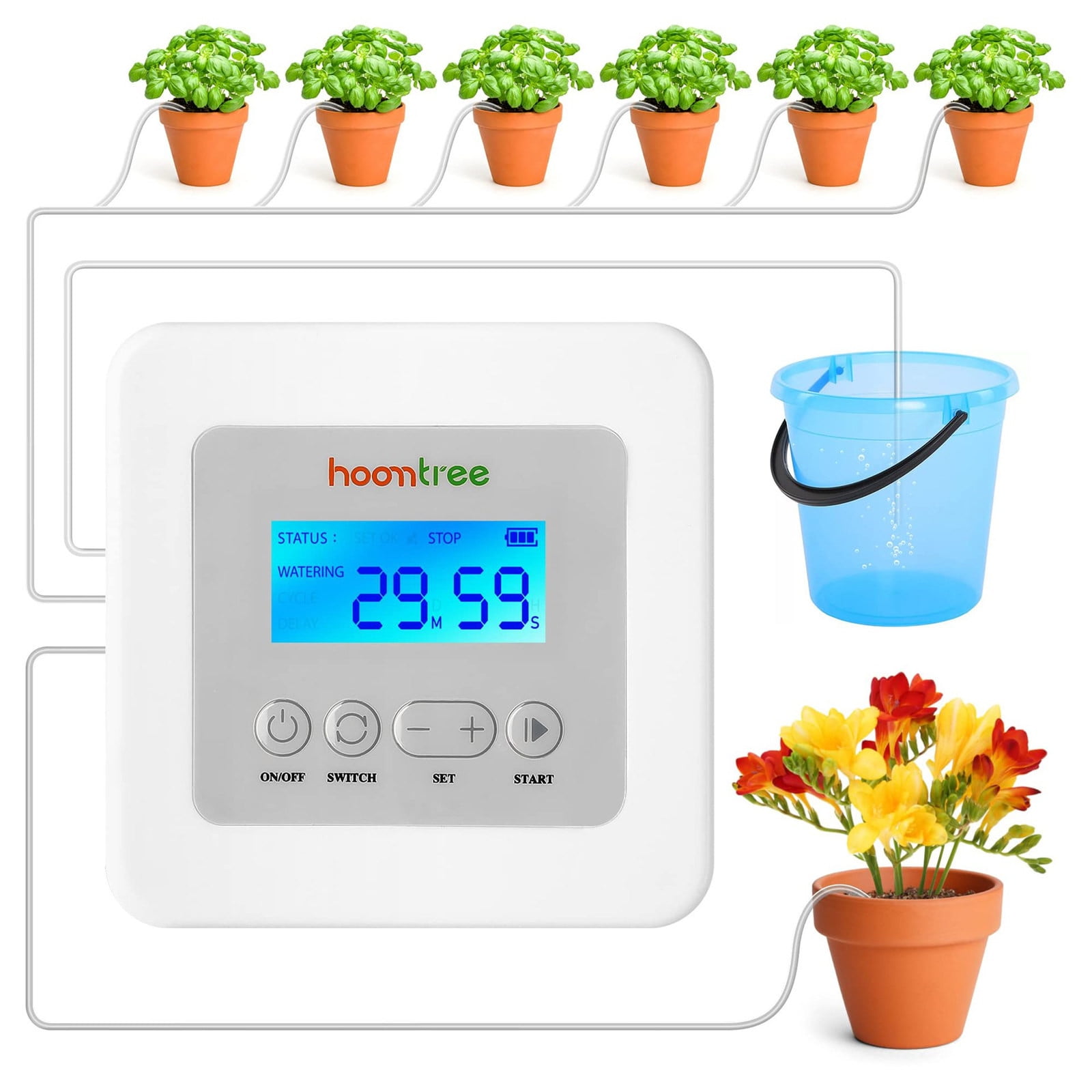 Mrmaere Automatic Watering System for Potted Plants; Intelligent Garden