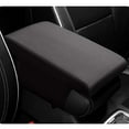 thumbnail image 1 of Mrmaere Comfortable Car Armrest Pad Memory Foam Center Console Cover Breathable Mesh Red Style Easy Installation Fits Most Vehicles Black, 1 of 2