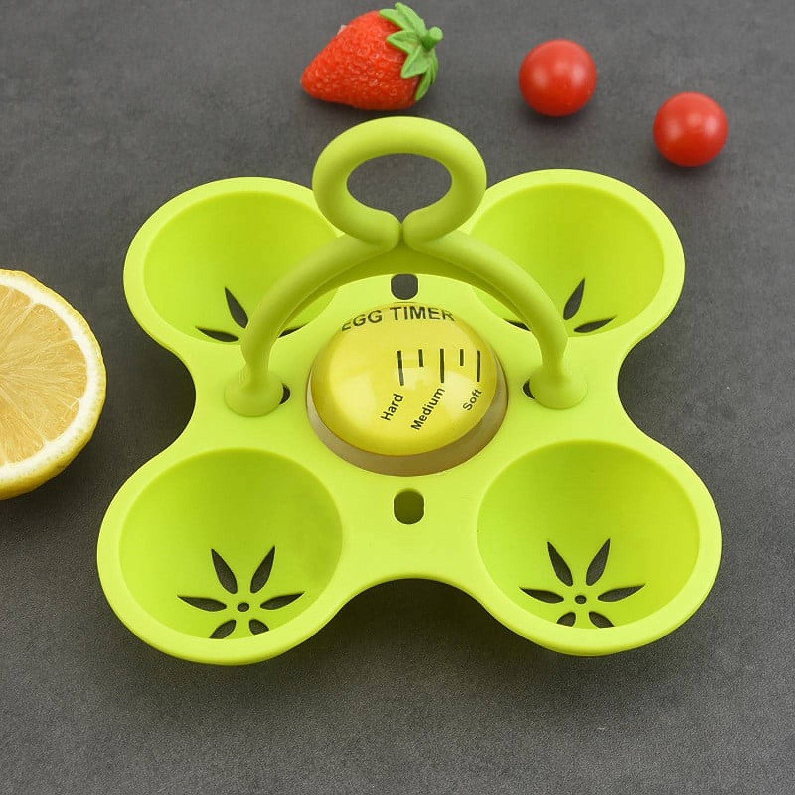 Mrmaere Egg Poacher with Timing Function BabyFriendly Kitchen Gadget