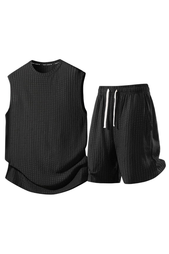 Men's Suit Set Loose Suitable For Spring Fall And Transitional Seasons Durable Construction For Long Term Use Black XXL