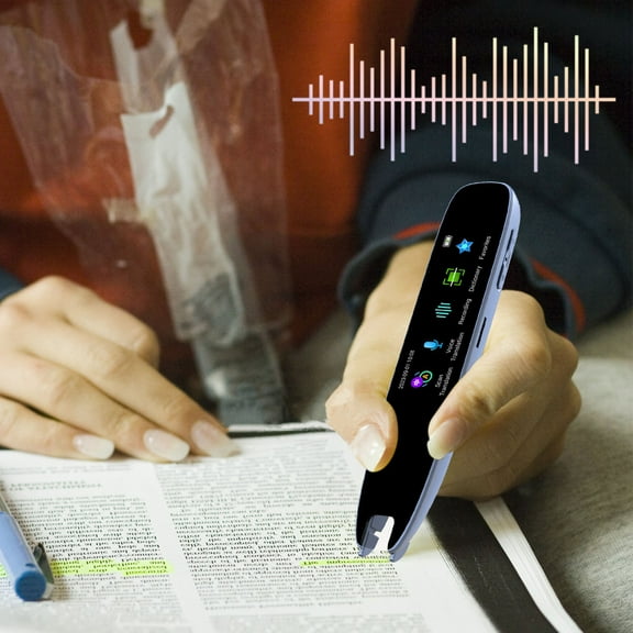 Mrmaere Multilingual Translation Pen112 Language Instant Scan & Voice Translator with Offline Support,Photo Translation,Electronic Dictionary,Smart Recording & Thesaurus for Business,Study Blue