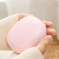 thumbnail image 1 of Mrmaere Rechargeable Hand Warmer with Power Bank Function, Portable USB Hand Warmer for Winter, Rapid Heating Dual-Purpose Hand Warmer Pink, 1 of 2