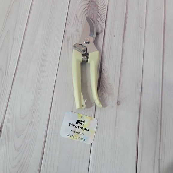 Mrowepu Secateurs Smooth Spring-Action Mechanism Sharp garden shears for plants, flowers, and branches