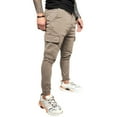 thumbnail image 1 of Mrrootc Men's Casual Drawstring Solid Color Pockets Cargo Pants, 1 of 4