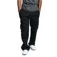 thumbnail image 1 of Mrrootc Mens Draw String Overalls Work Pant Solid Color Straight Casual Pant, 1 of 3