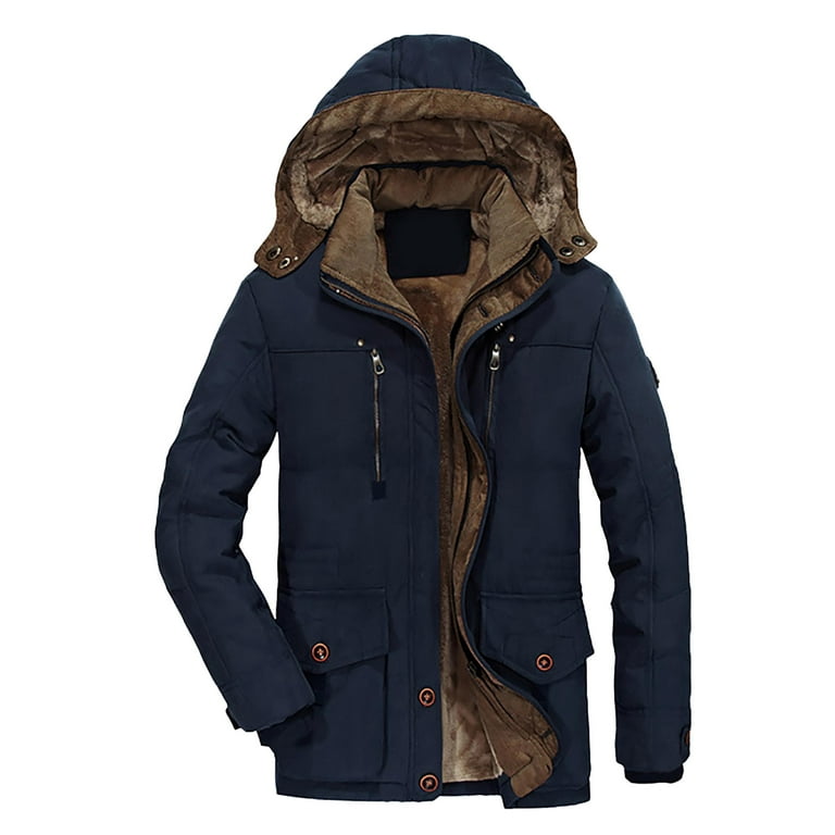 Mens thermal winter outlet coats