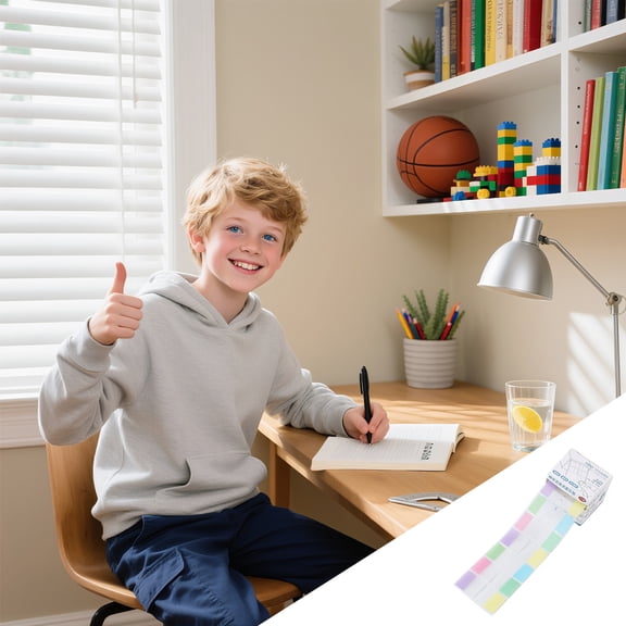 Mrrzels Removable Sticky Notes, White Pearl Pull-Out Index Tabs with One-Hand Pull and Smudge-Free Writing for Professional File Management and Workspace Labeling