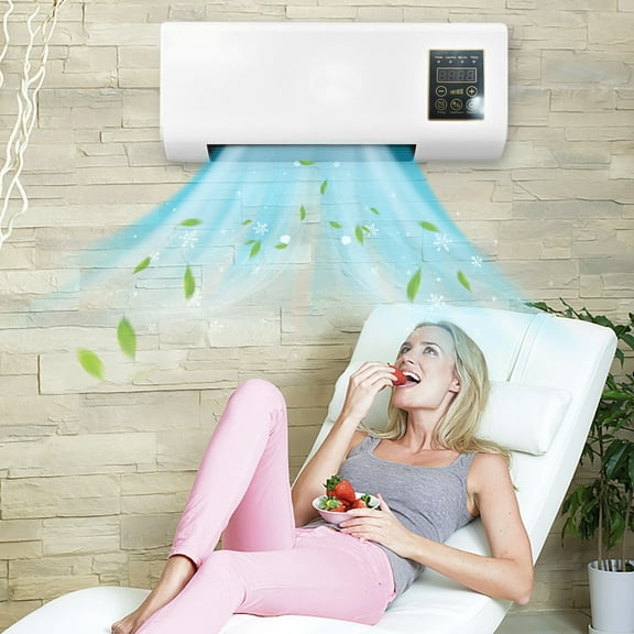 Mrrzels Window Air Conditioner, 20000BUT Air Conditioner, Small Wall Mounted Air Conditioner, Split Air Conditioner with Remote for Living Room, Office, Kitchen