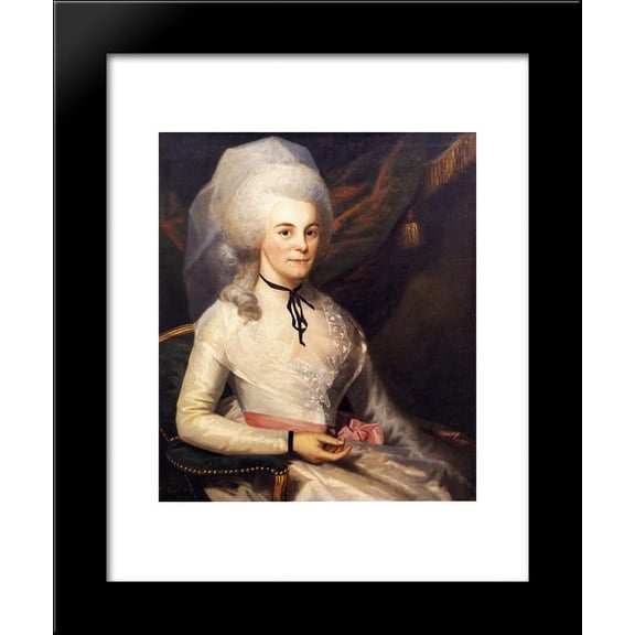 Mrs. Alexander Hamilton 20x24 Framed Art Print by Ralph Earl