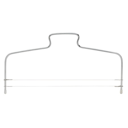 Mrs. Anderson’s Baking Adjustable 2-Wire Layer Cake Cutter Leveler, Stainless Steel, 13-Inches x 6.5-Inches