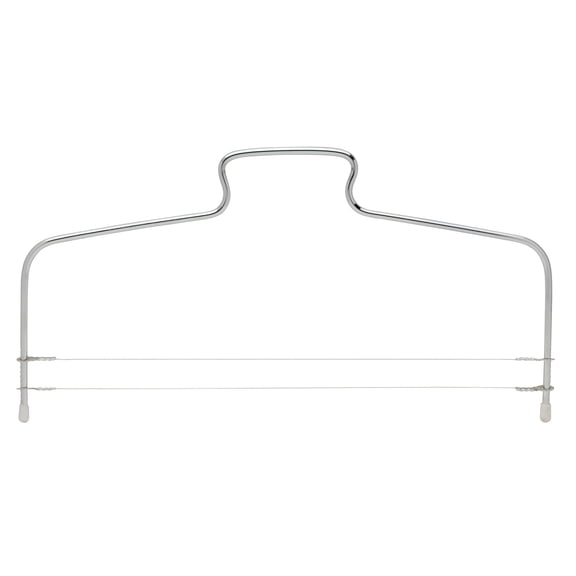 Mrs. Anderson’s Baking Adjustable 2-Wire Layer Cake Cutter Leveler, Stainless Steel, 13-Inches x 6.5-Inches