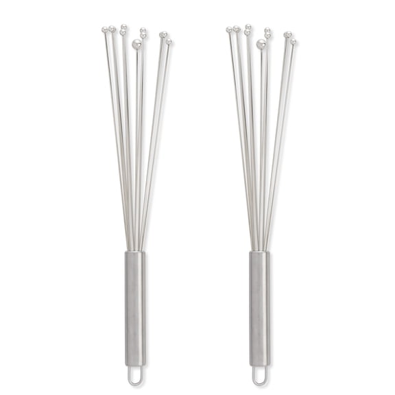 Mrs. Anderson’s Baking Ball Whisk, Stainless Steel, set of 2